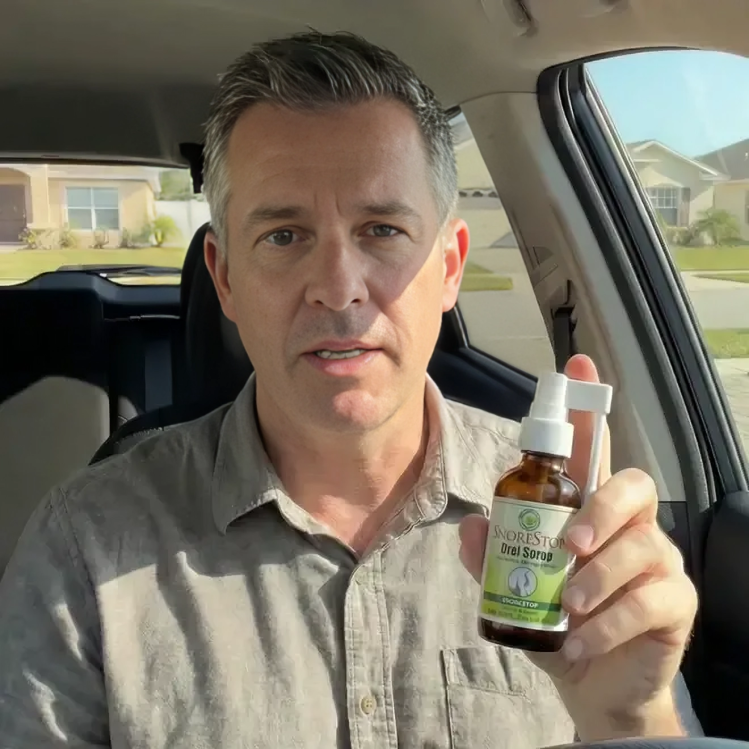 SnoreStop Spray customer review Max G.